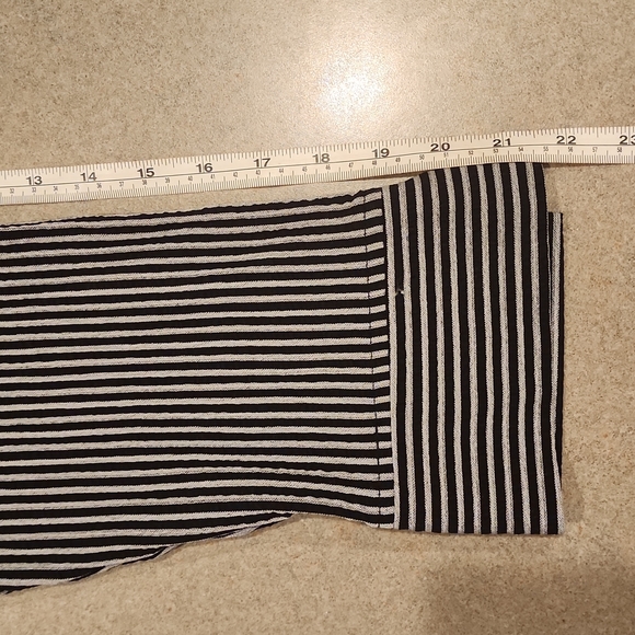 Moonlight Y & S Fashion Design Striped Button Front Long Sleeve Tunic/Jacket Med - Picture 14 of 14